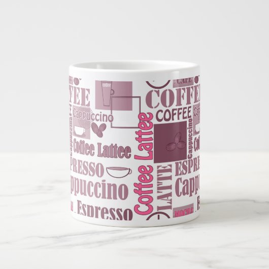Grande Tasse Aimer le café (Devant)
