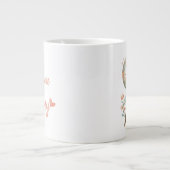 Grande Tasse Aimez Maman Chouette Mignonne Et Bébé Amour (Devant)
