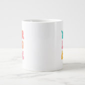 Grande Tasse Ajouter votre entreprise Logo Moderne Minimal Simp (Devant)
