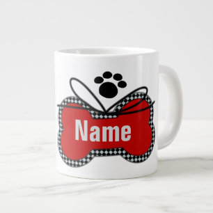 Grande Tasse Ajouter votre nom d'animal de compagnie - Jumbo Mu