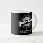 Grande Tasse Ajoutez votre logo Professionnel Moderne Minimal (Devant droit)