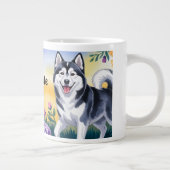 Grande Tasse Alaskan Malamute Chien propriétaire cadeau (Droite)