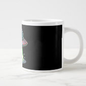 Grande Tasse Alien enlevant une vache (Droite)
