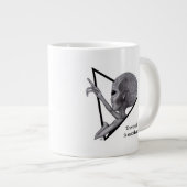 Grande Tasse Alien gris, la vérité est là (Devant droit)