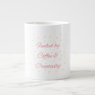 Grande Tasse Alimenté par du café et de la pâte créative