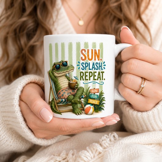 Grande Tasse Alligator