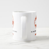 Grande Tasse Alumni de l'école secondaire St Bartholomew Jumbo  (Dos)