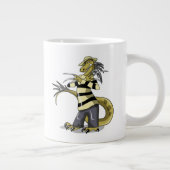Grande Tasse Amargasaurus Pose Comme Freddy Krueger. (Droite)