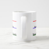 Grande Tasse Amateurs de café amusants (Dos)