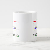 Grande Tasse Amateurs de café amusants (Devant)