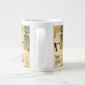 Grande Tasse Ambassadeurs Yvette Guilbert par Theophile Steinle (Dos)