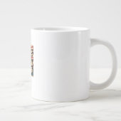 Grande Tasse America Flag Decor No Kings In America Since 1776 (Droite)