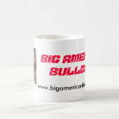 Grande tasse américaine de bouledogues (Centre)