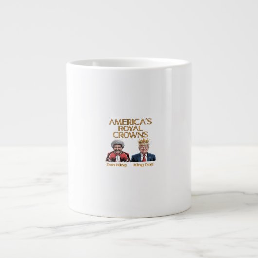 Grande Tasse America's Crowns And Don Graphic (Devant)