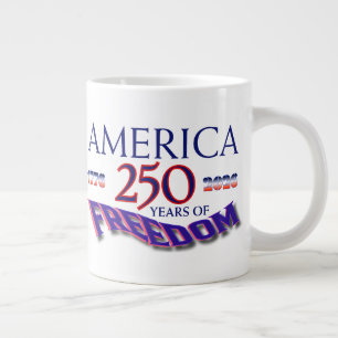 GRANDE TASSE AMÉRIQUE 250 ANS DE LIBERTÉ