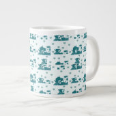 Grande Tasse Amigos Felinos. (Devant droit)