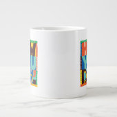 Grande Tasse AMIS™ | Comment faire' - Graphisme dynamique (Devant)