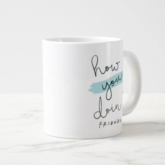 Grande Tasse AMIS™ | Comment Faites-Vous ? (Devant droit)