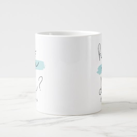 Grande Tasse AMIS™ | Comment Faites-Vous ? (Devant)