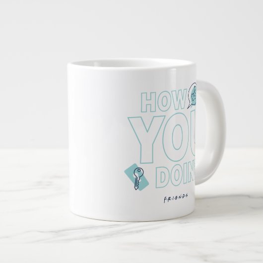 Grande Tasse AMIS™ | Comment Faites-Vous ? (Devant droit)
