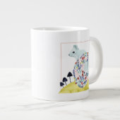 Grande Tasse Amis de Clementine | Écureuil d'art populaire (Devant droit)