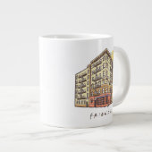 Grande Tasse AMIS™ | Monica's Apartment Building (Devant droit)