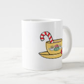 Grande Tasse AMIS™ | Musique de vacances Perk Central (Devant droit)