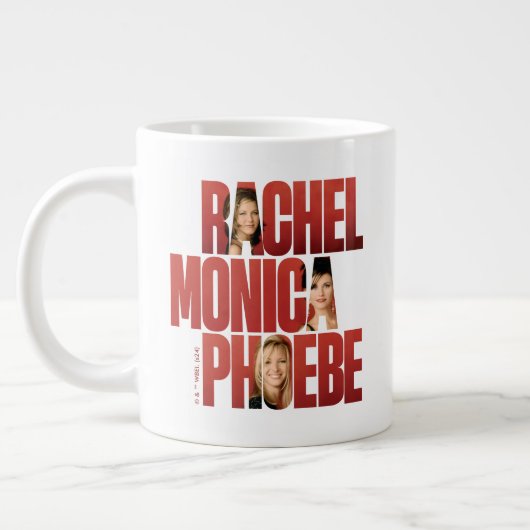 Grande Tasse AMIS™ | Rachel, Monica & Phoebe (Gauche)