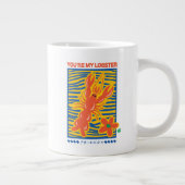 Grande Tasse AMIS™ | Vous êtes mon homard vibrant graphique (Droite)