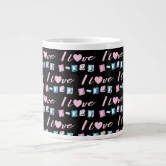 Grande Tasse Amour de la K-pop musique coréenne fan black pink