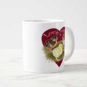Grande Tasse Amoureuses des poussins (Devant droit)