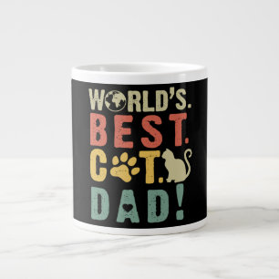 Grande Tasse amoureux de les chats   Meilleur papa de chat au m