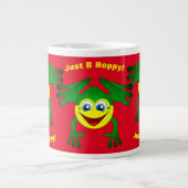 Grande Tasse Amusante Grenouille Jour Froid (Devant)