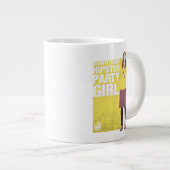 Grande Tasse Amy | Downtown Hipster Party Girl (Devant droit)