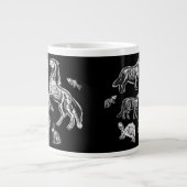 Grande Tasse Anatomie animale Radiographie squelettique (Devant)