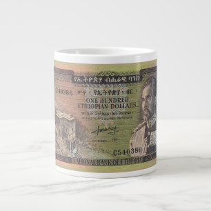Grande Tasse Ancien billet de banque éthiopien en Birr
