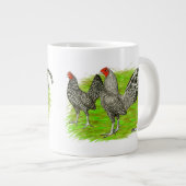 Grande Tasse Ancien poulet à l'anglaise (Devant droit)