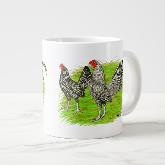 Grande Tasse Ancien poulet à l'anglaise (Devant droit)