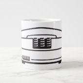 Grande Tasse Ancien symbole téléphonique (Devant)