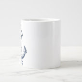 Grande Tasse Ancre nautique (Marine) (Devant)