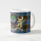 Grande Tasse Anderson Clan Badge & Tartan (Devant droit)