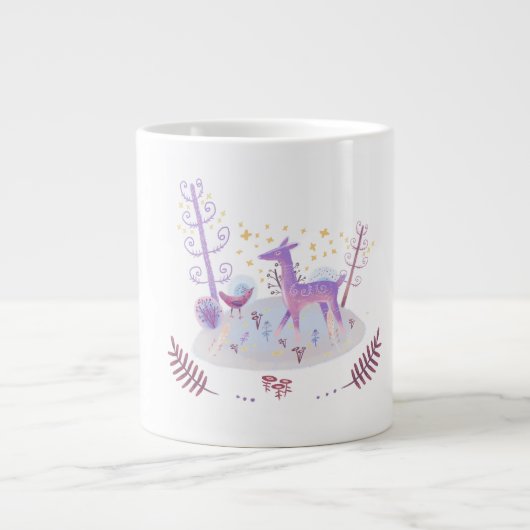 Grande Tasse animal forestier (Devant)