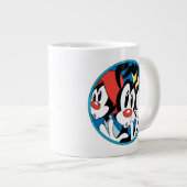 Grande Tasse Animaniacs | Warner Siblings Circle Graphic (Devant droit)