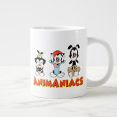 Grande Tasse Animaniacs | Warner Siblings "No Evil" Graphic (Droite)