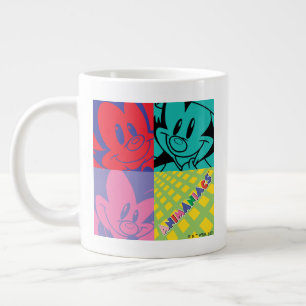 Grande Tasse Animaniacs   Warner Siblings Pop Art Graphic