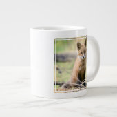 Grande Tasse Animaux de bébés cutest | Baby Fox (Devant droit)