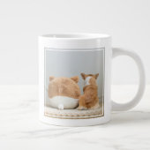 Grande Tasse Animaux de bébés cutest | Corgi & Plush Puppy (Droite)