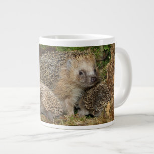 Grande Tasse Animaux de bébés cutest Famille Hérisson
