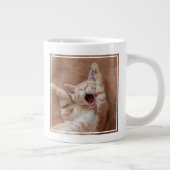 Grande Tasse Animaux de bébés cutest | Ginger Kitten Yawning (Droite)