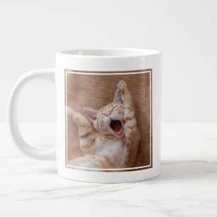 Grande Tasse Animaux de bébés cutest   Ginger Kitten Yawning